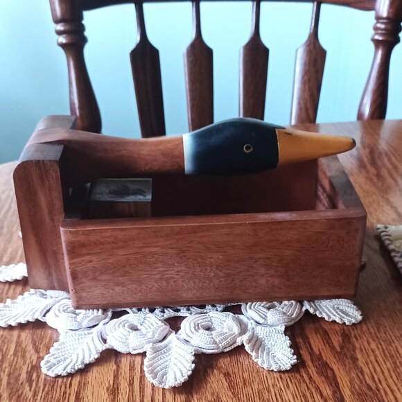 Vintage Duck Nutcracker - Picture 3 of 8